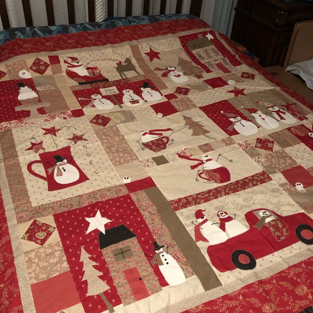 Quilt Top- unfinished quilt